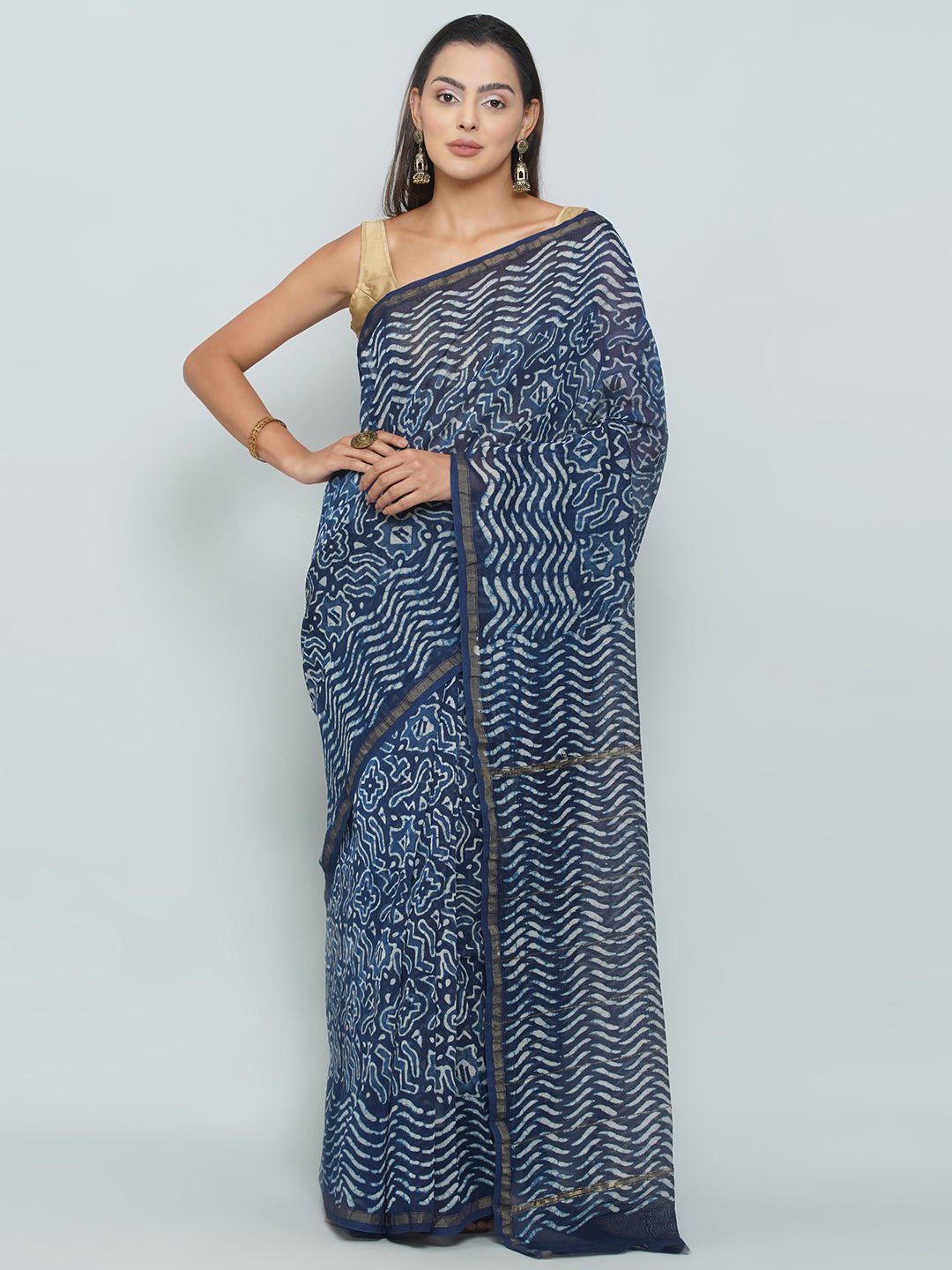 Chanderi Cotton Saree -