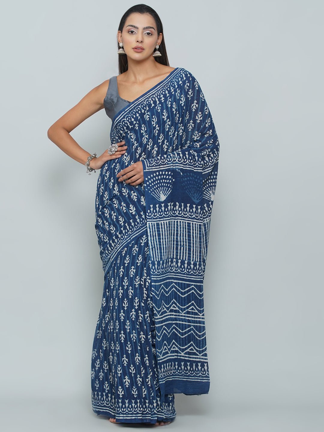 Cotton Mul Saree -