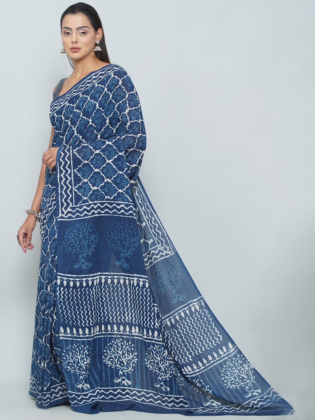 Cotton Mul Saree -