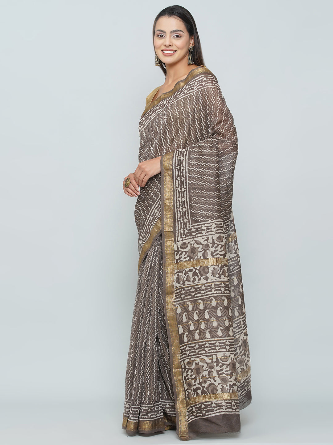 Maheshwari Cotton Saree