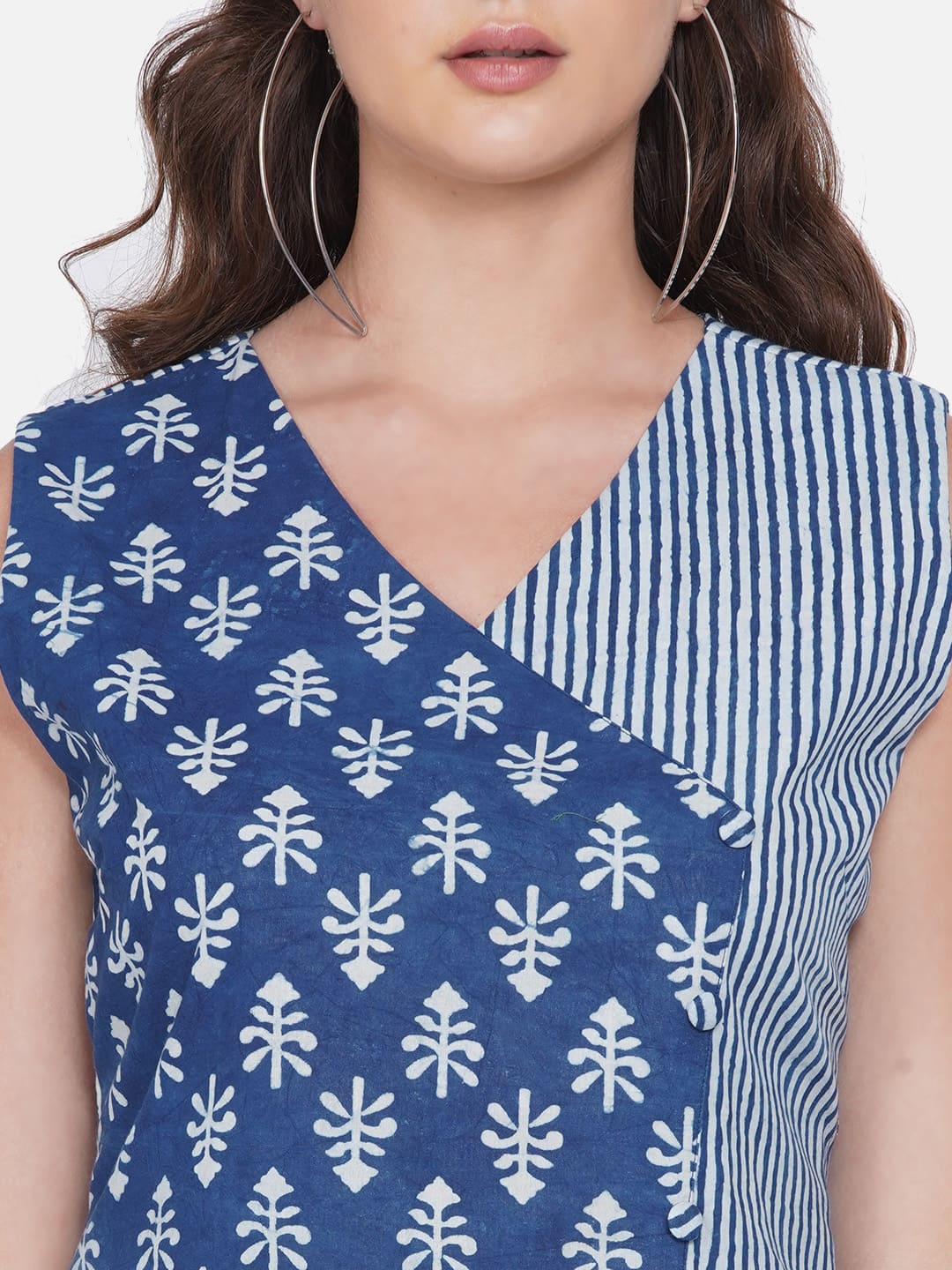 Indigo Stripe Co-ord Set