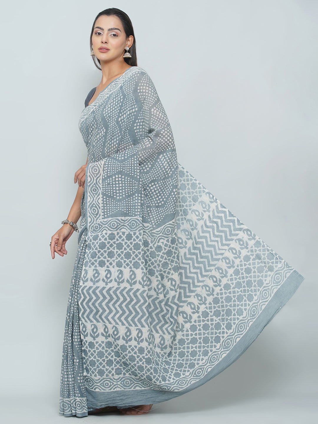 Cotton Mul Saree -