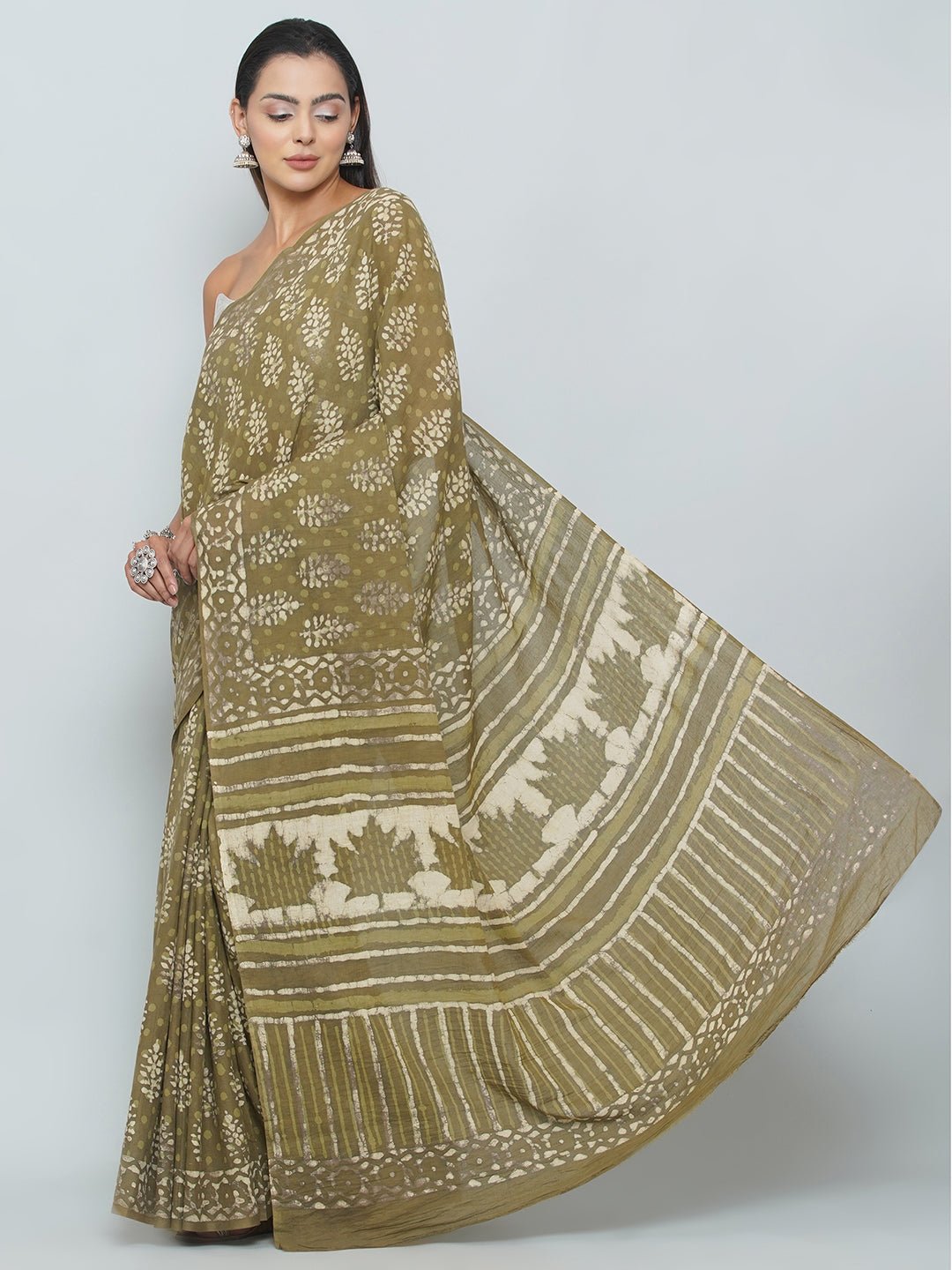 Cotton Mul Saree -
