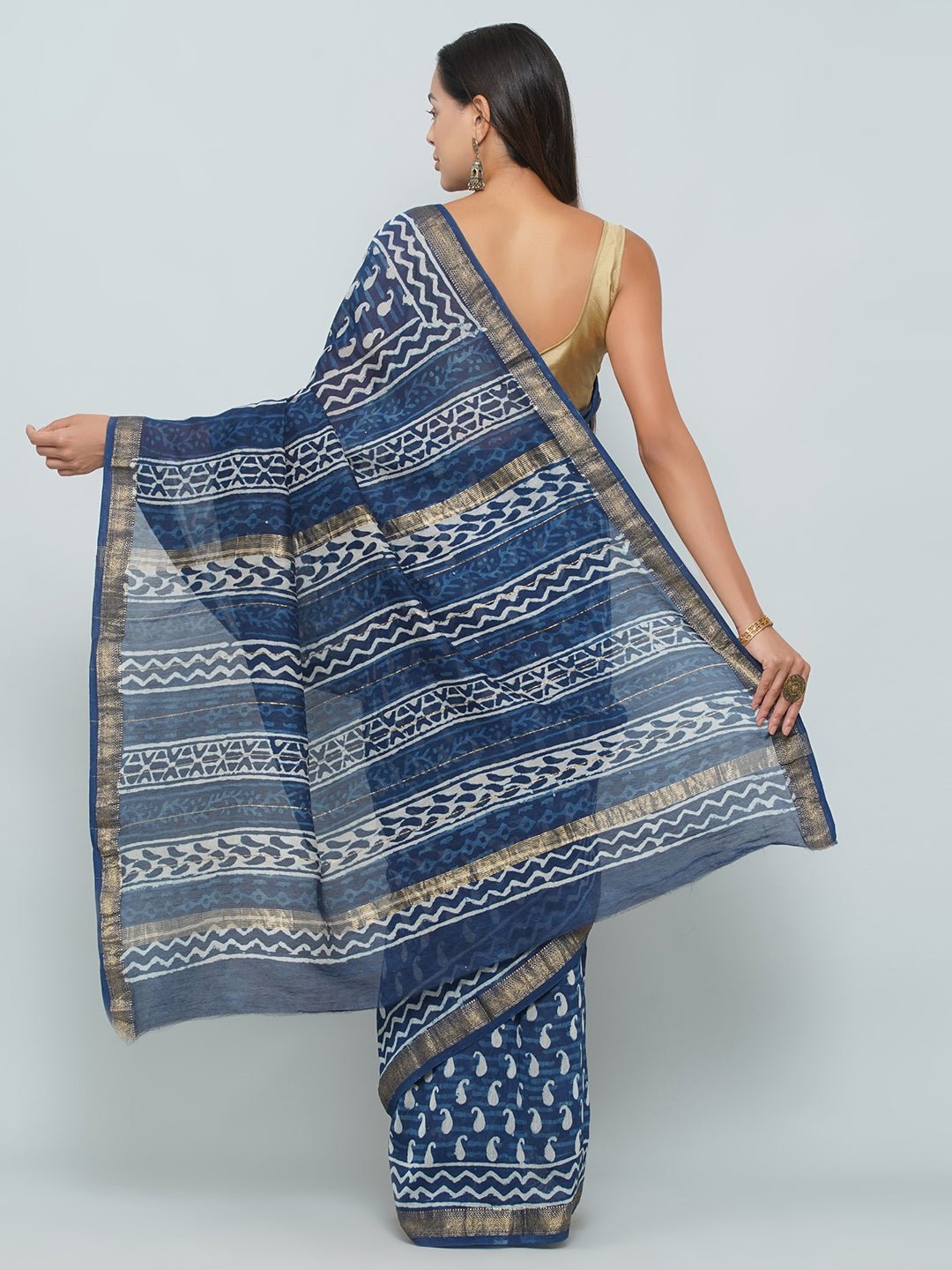 Maheshwari Cotton Saree -