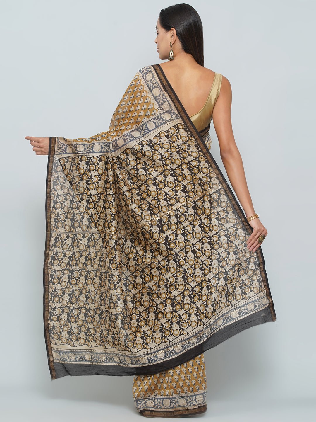 Chanderi Cotton Saree -