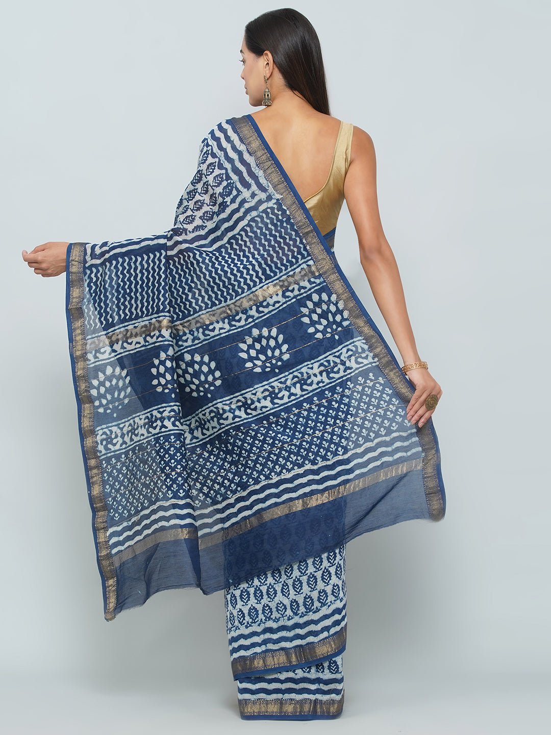 Maheshwari Cotton Saree -