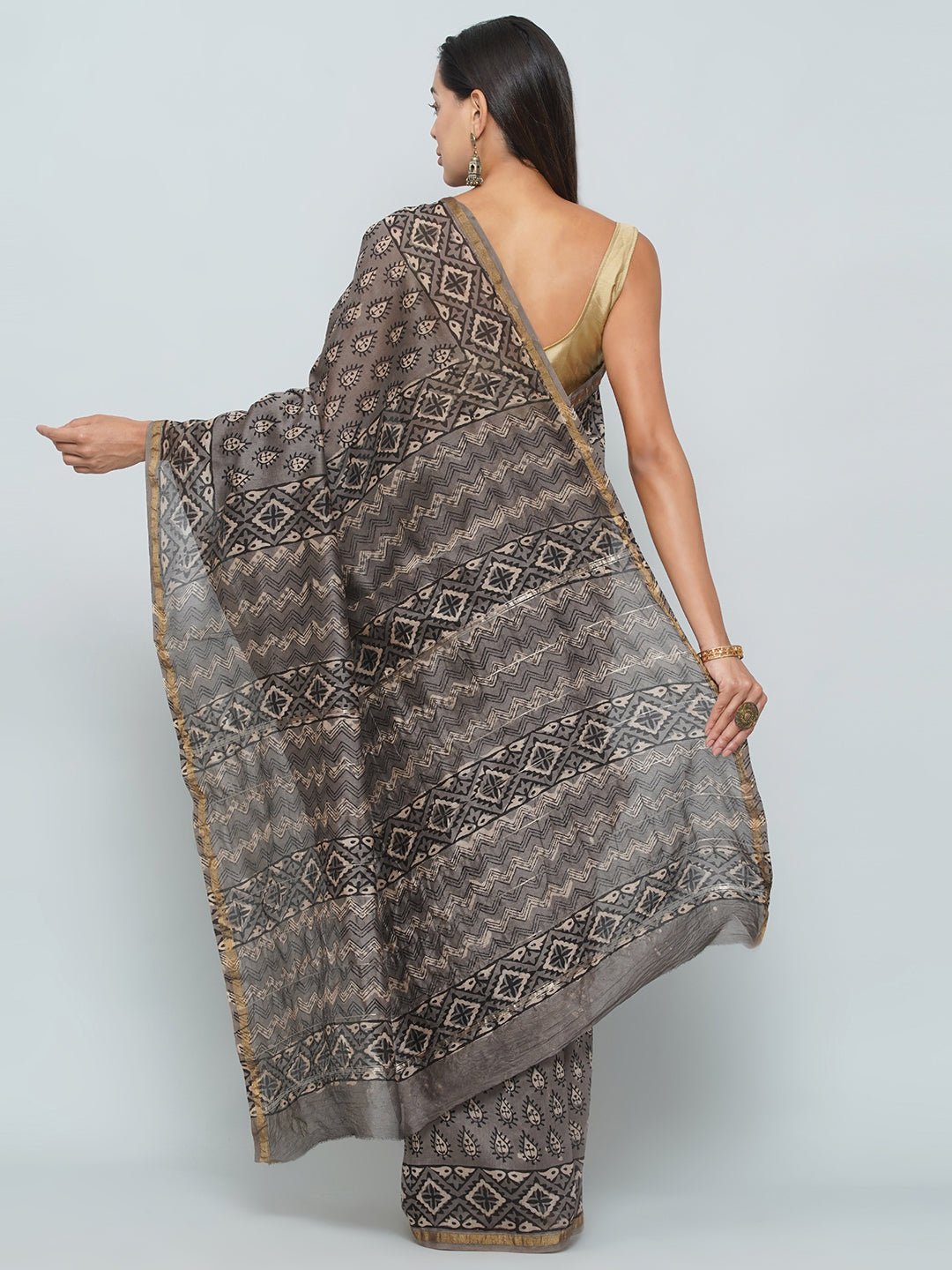 Chanderi Cotton Saree -