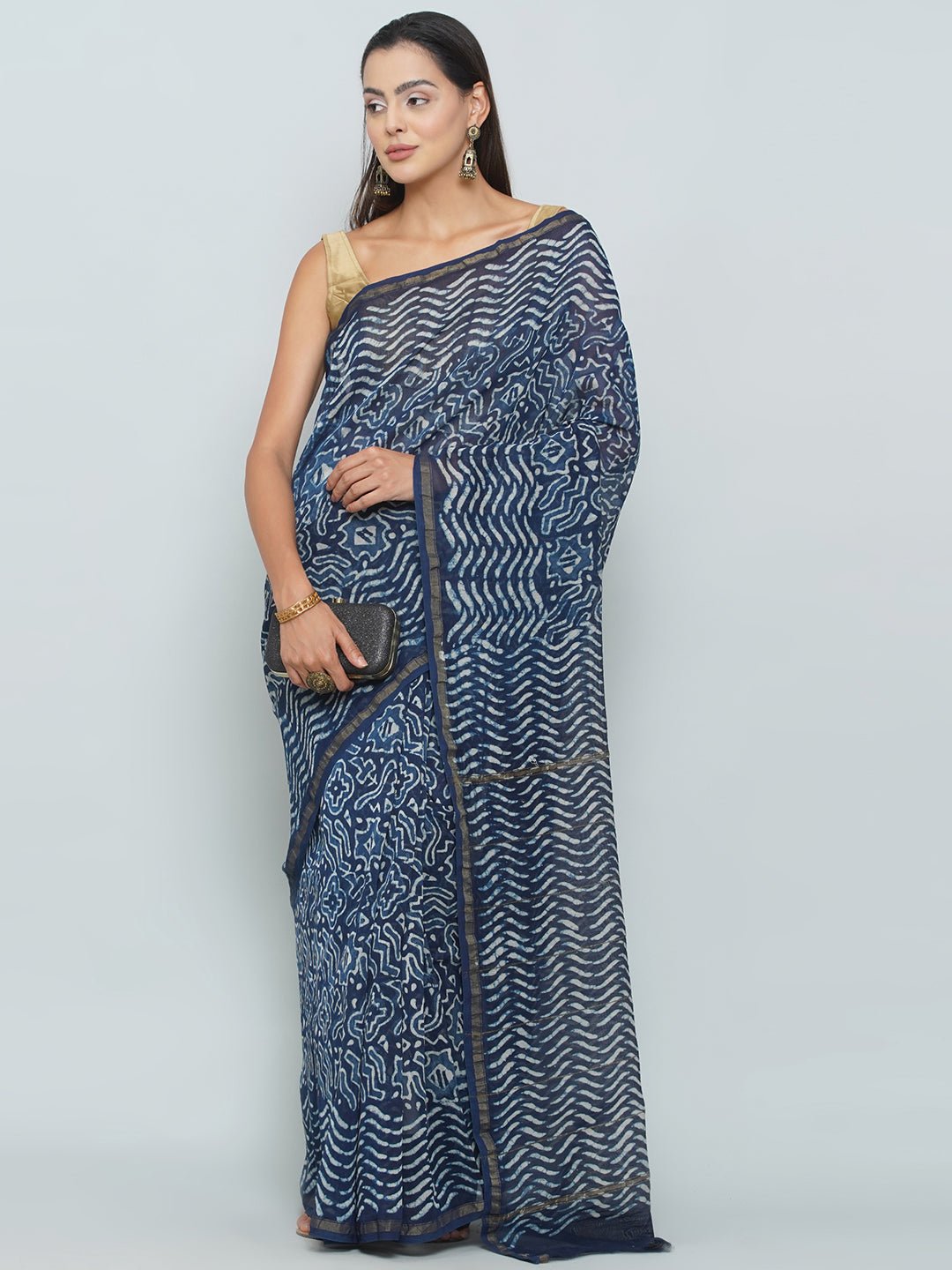 Chanderi Cotton Saree -