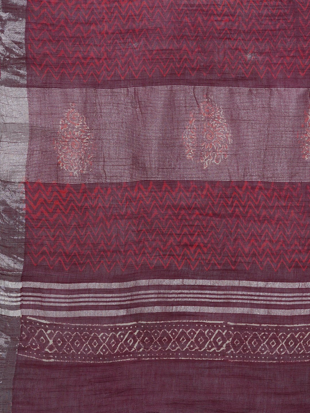Linen Cotton Saree -