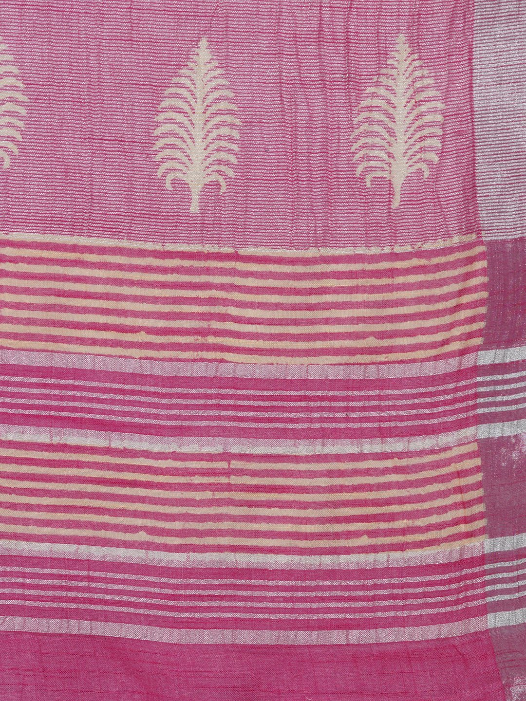 Linen Cotton Saree -