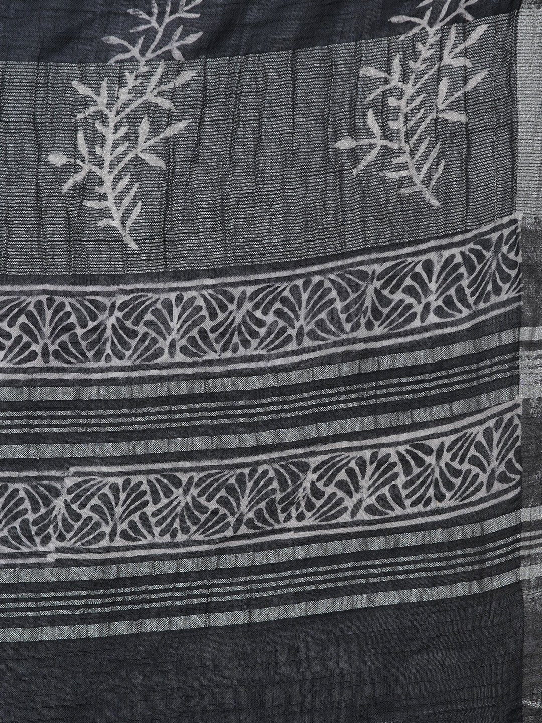Linen Cotton Saree -