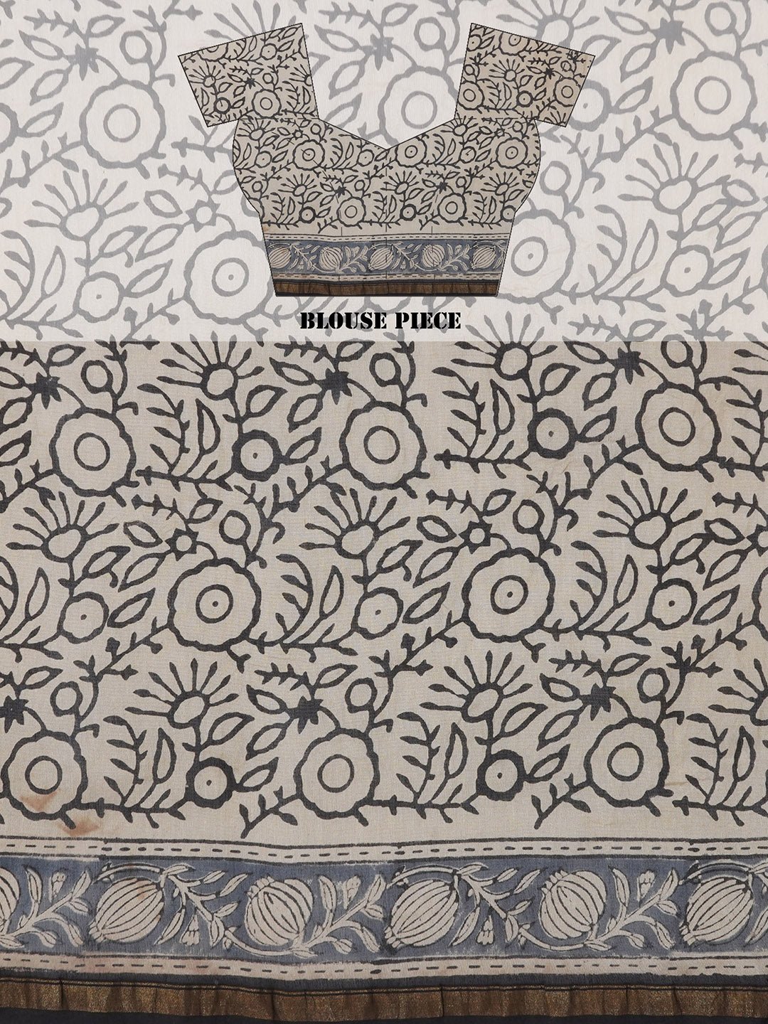Chanderi Cotton Saree -