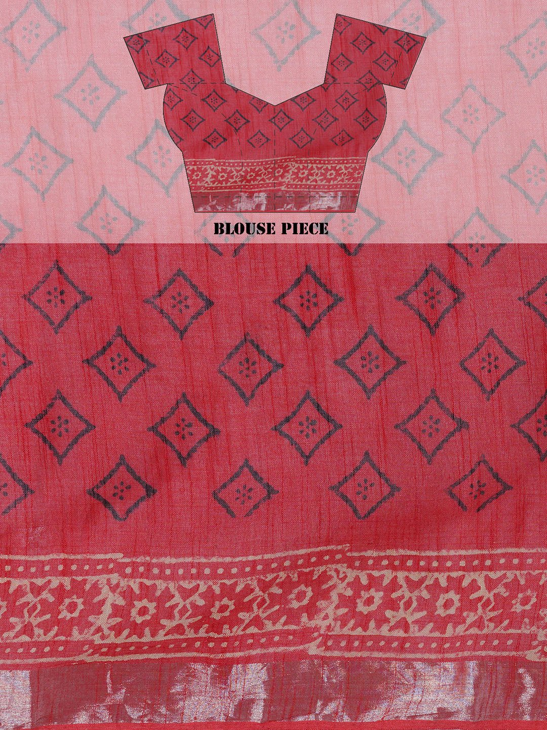 Linen cotton Saree -