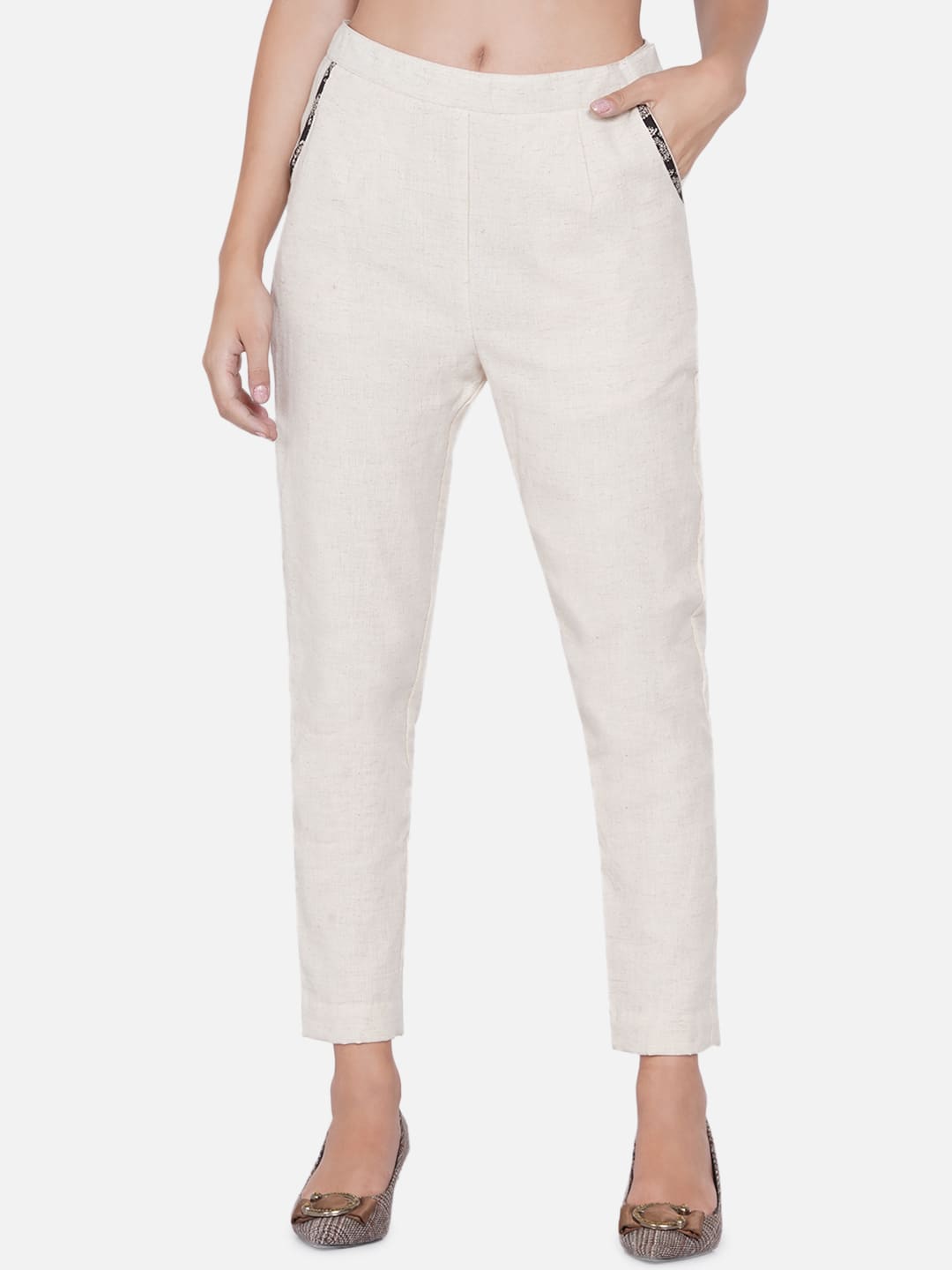 Black and Off White Bagru Co-ord Set