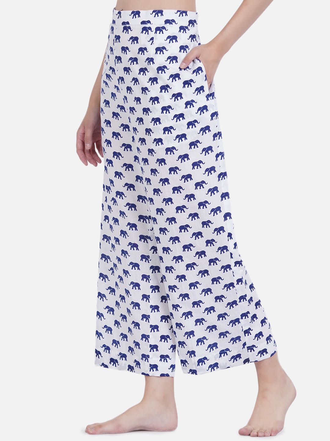 Bagru Kaftan Pant Set