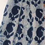 Indigo Dabu Paisley Cotton Shorts