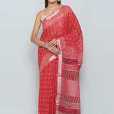 Linen cotton Saree