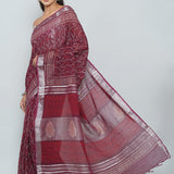 Linen Cotton Saree