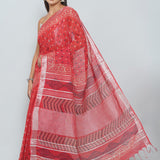 Linen cotton Saree