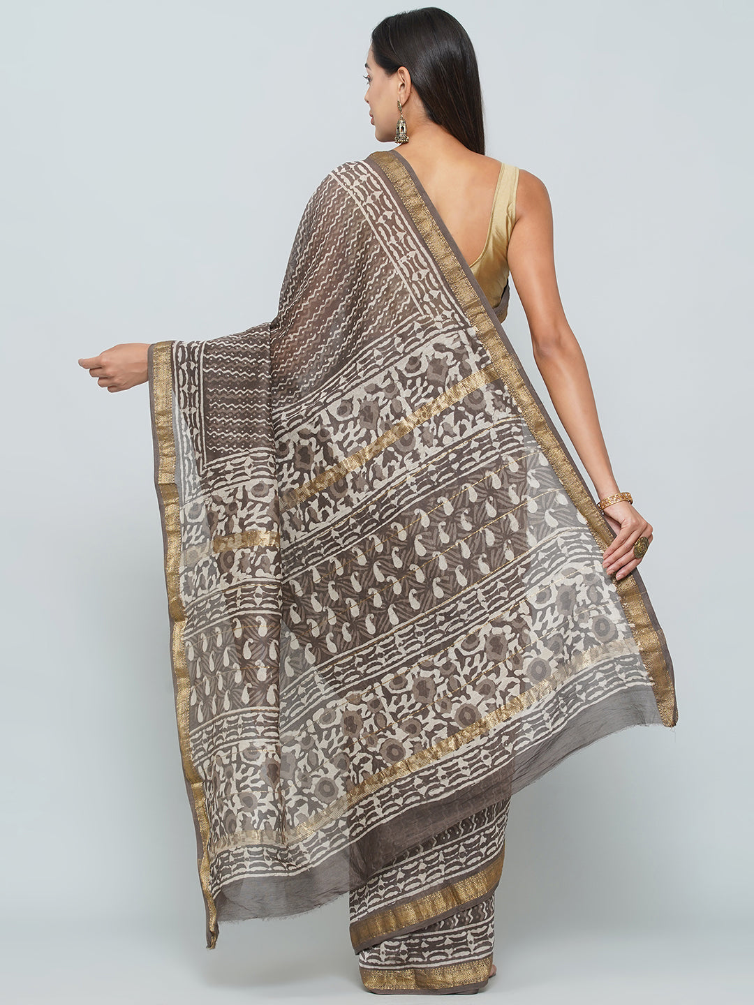 Maheshwari Cotton Saree