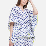 Bagru Kaftan Short Set