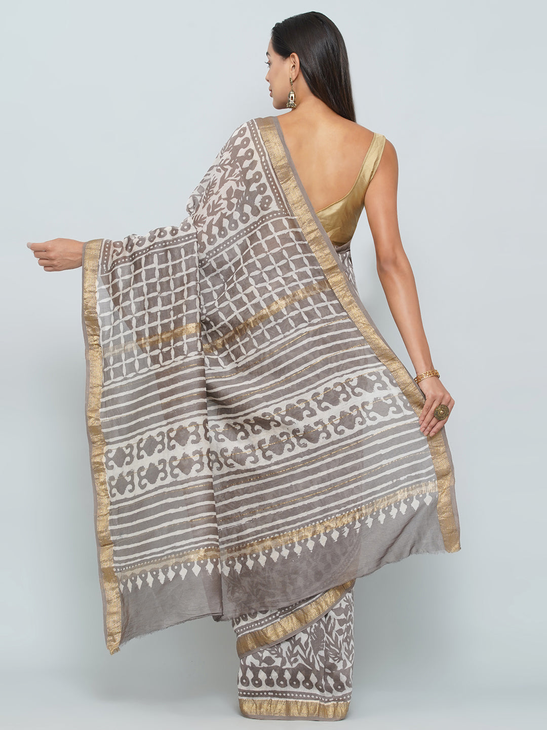 Chanderi Cotton Saree