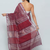 Linen Cotton Saree