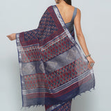 Linen Cotton Saree