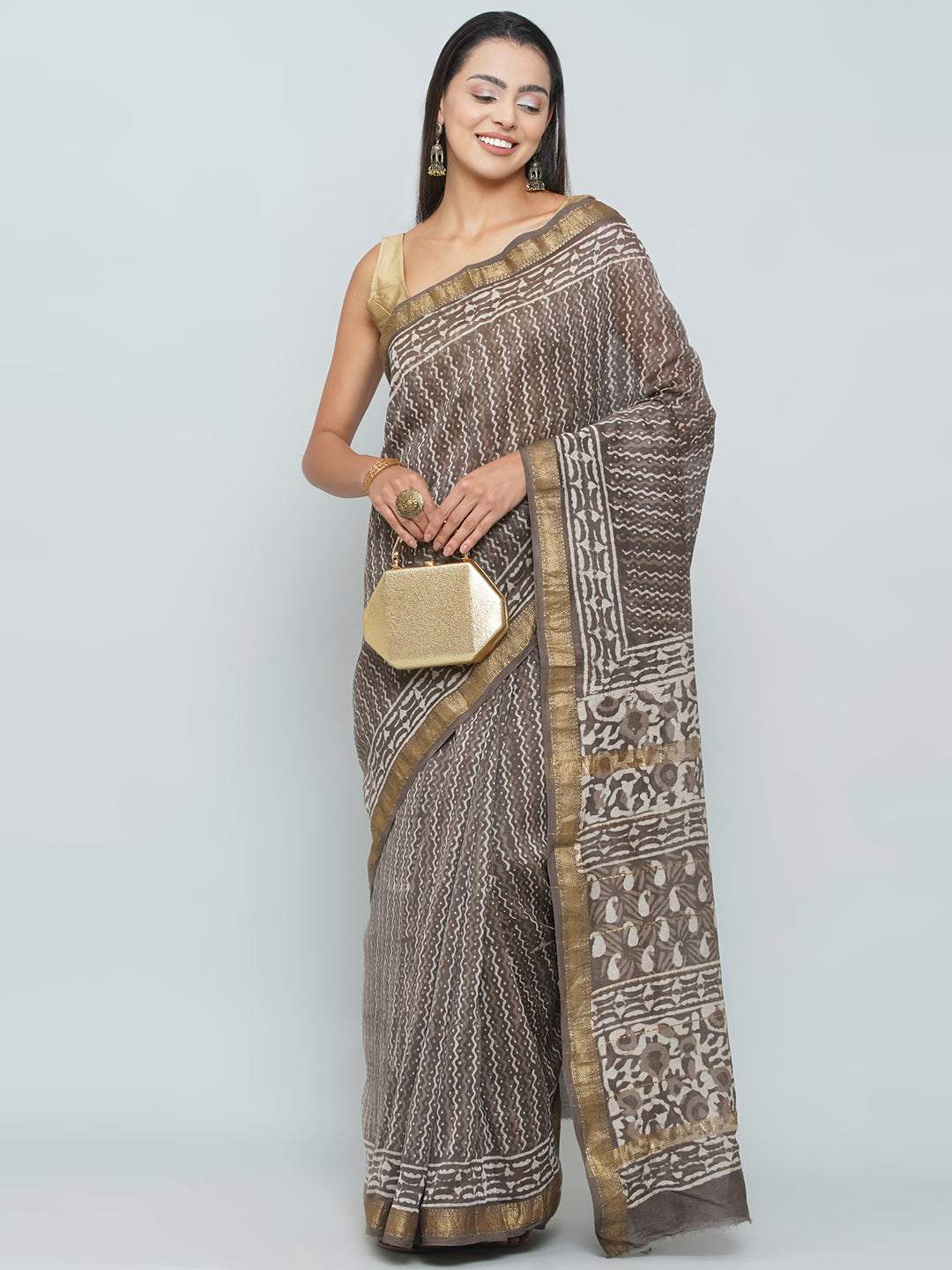 Maheshwari Cotton Saree