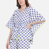 Bagru Kaftan Short Set