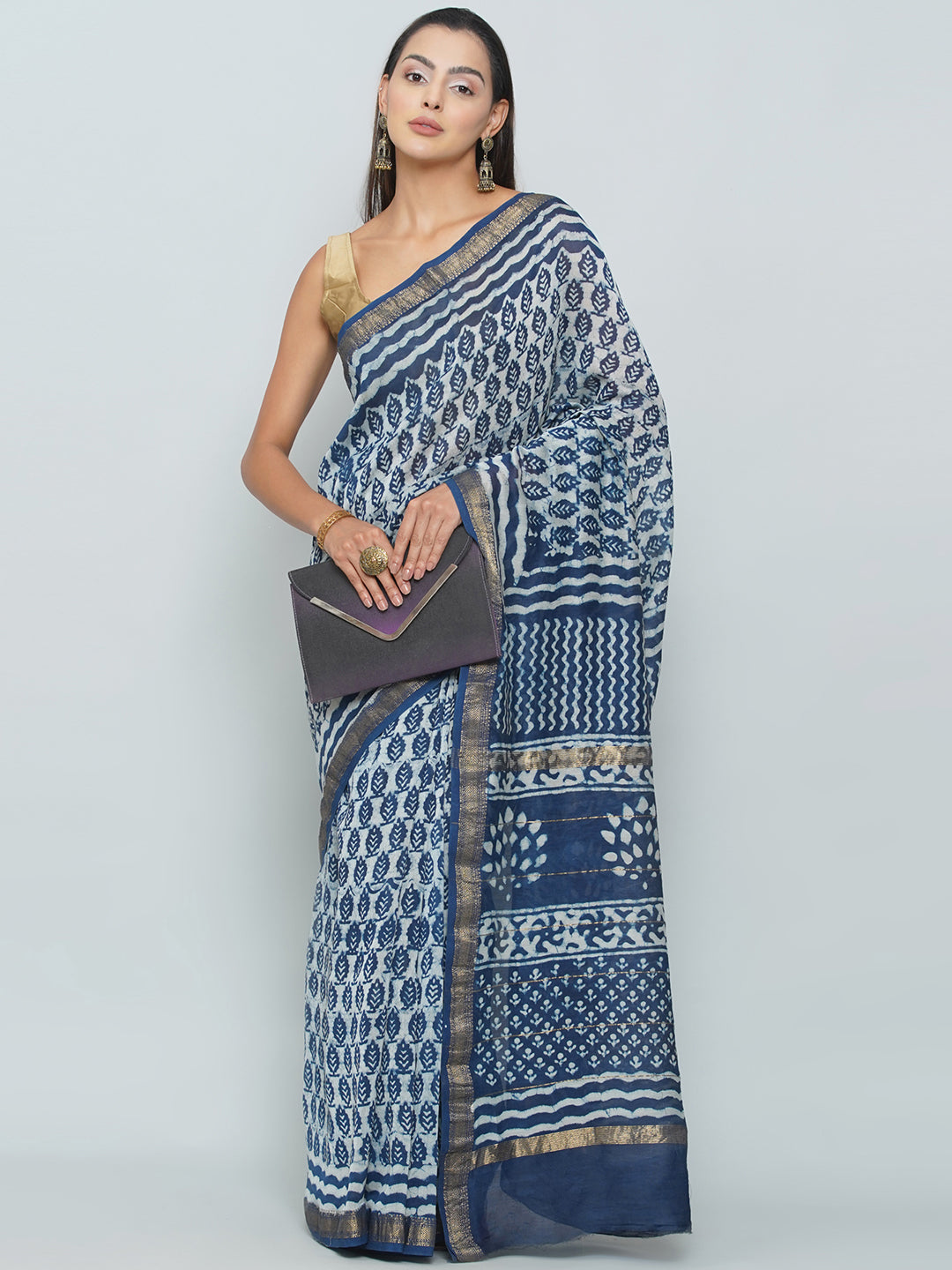 Maheshwari Cotton Saree