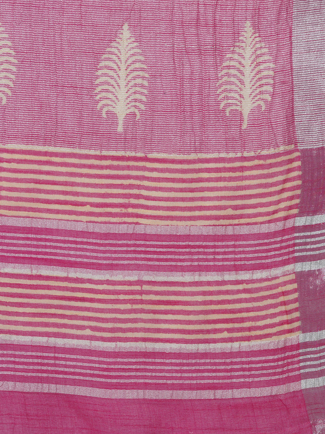Linen Cotton Saree