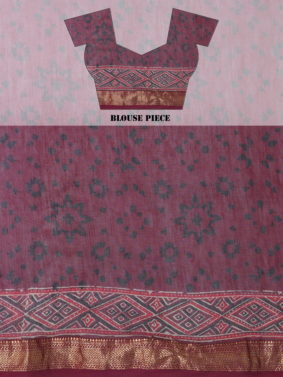Maheshwari Cotton Saree